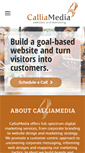 Mobile Screenshot of calliamedia.com